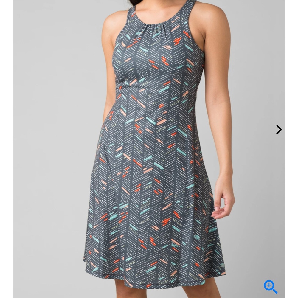 Prana cotton dress with build-in bra